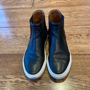 GIVENCHY HIGH TOP SLIP ON LEATHER SNEAKER SIZE 37